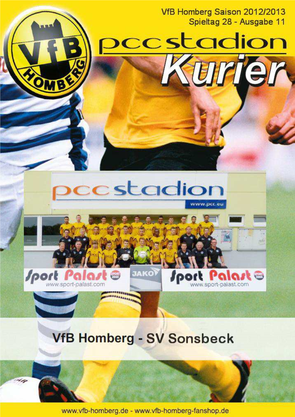 Vfb Homberg Kurier 20122013 11 Hp.Pub