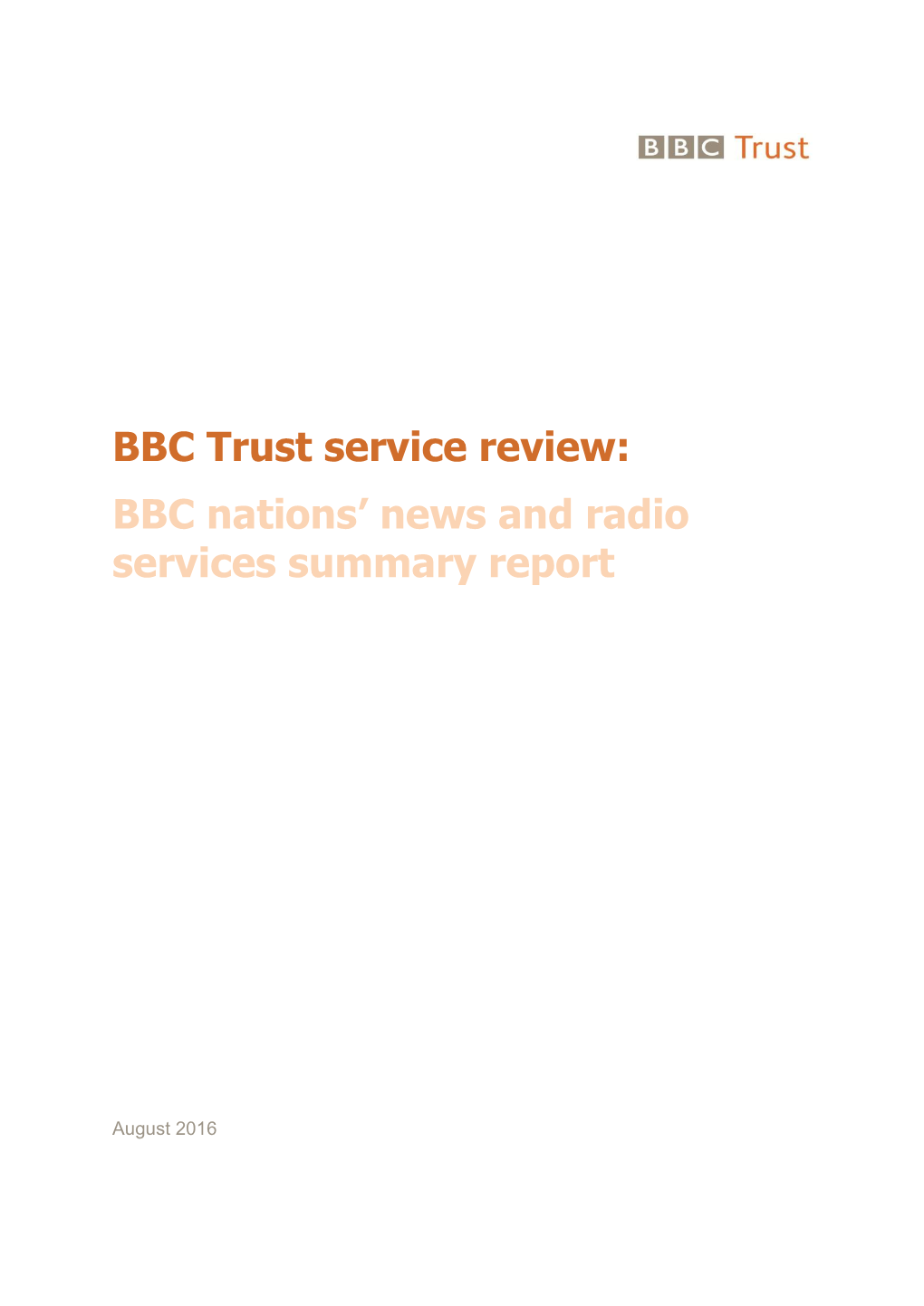 BBC Nations' News and Radio Services