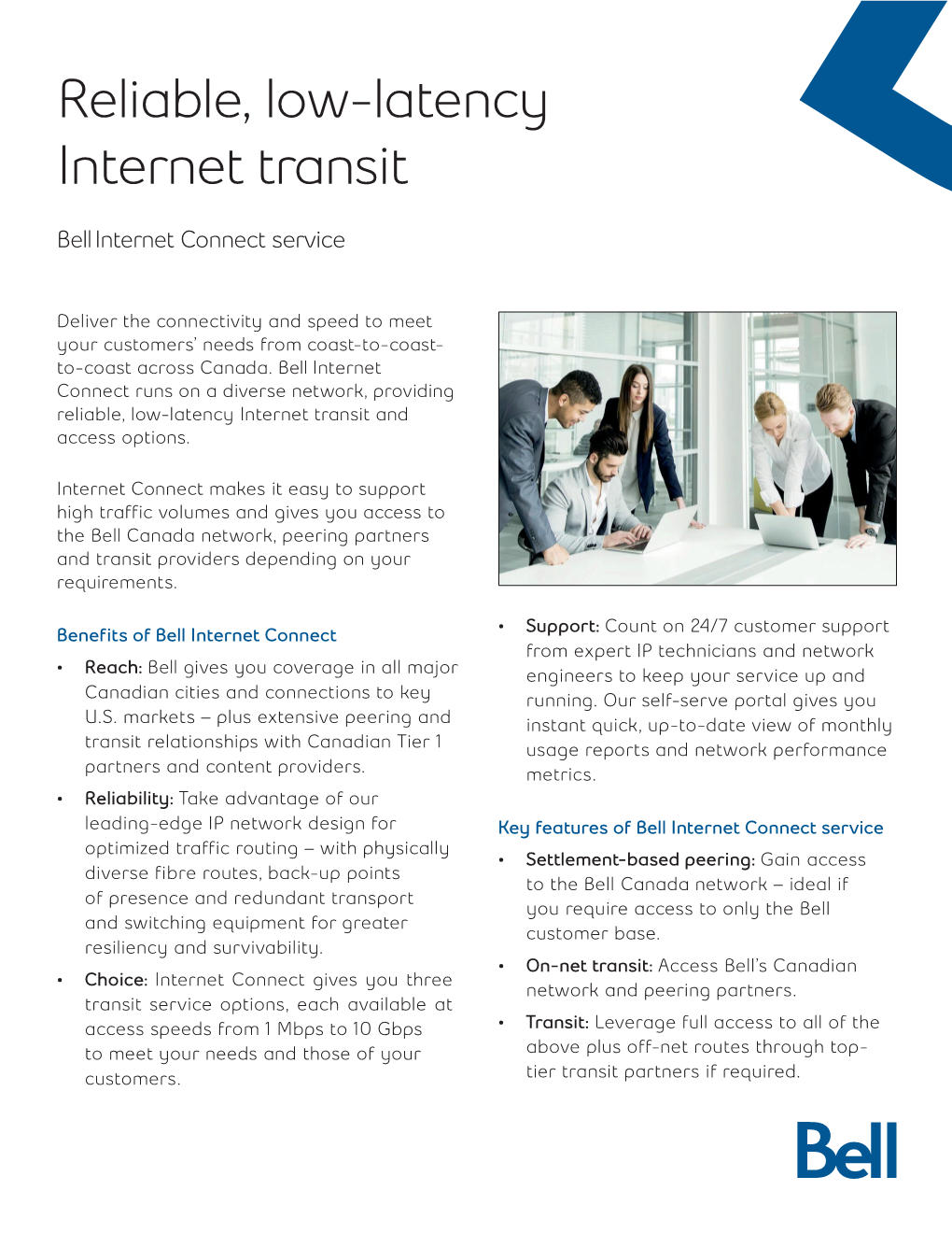 Reliable, Low-Latency Internet Transit