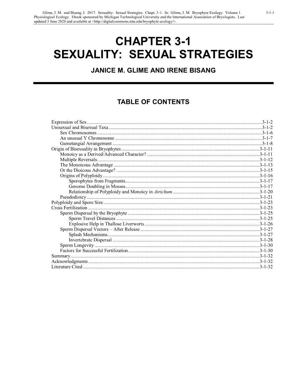 Volume 1, Chapter 3-1: Sexuality: Sexual Strategies