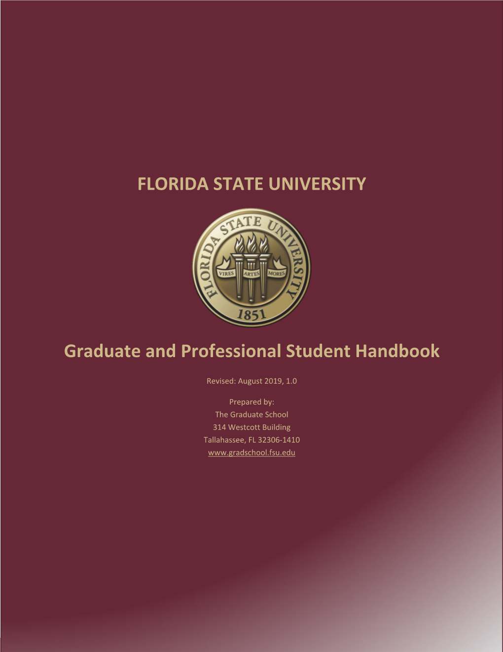 Graduate Student Handbook