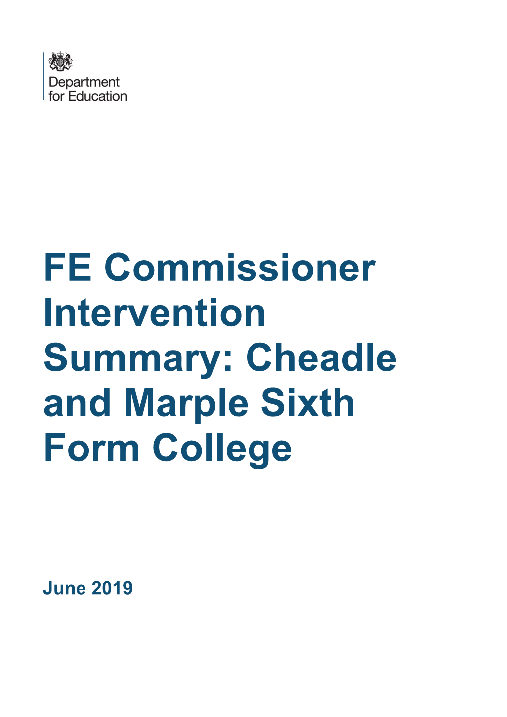 Cheadle and Marple Sixth Form College