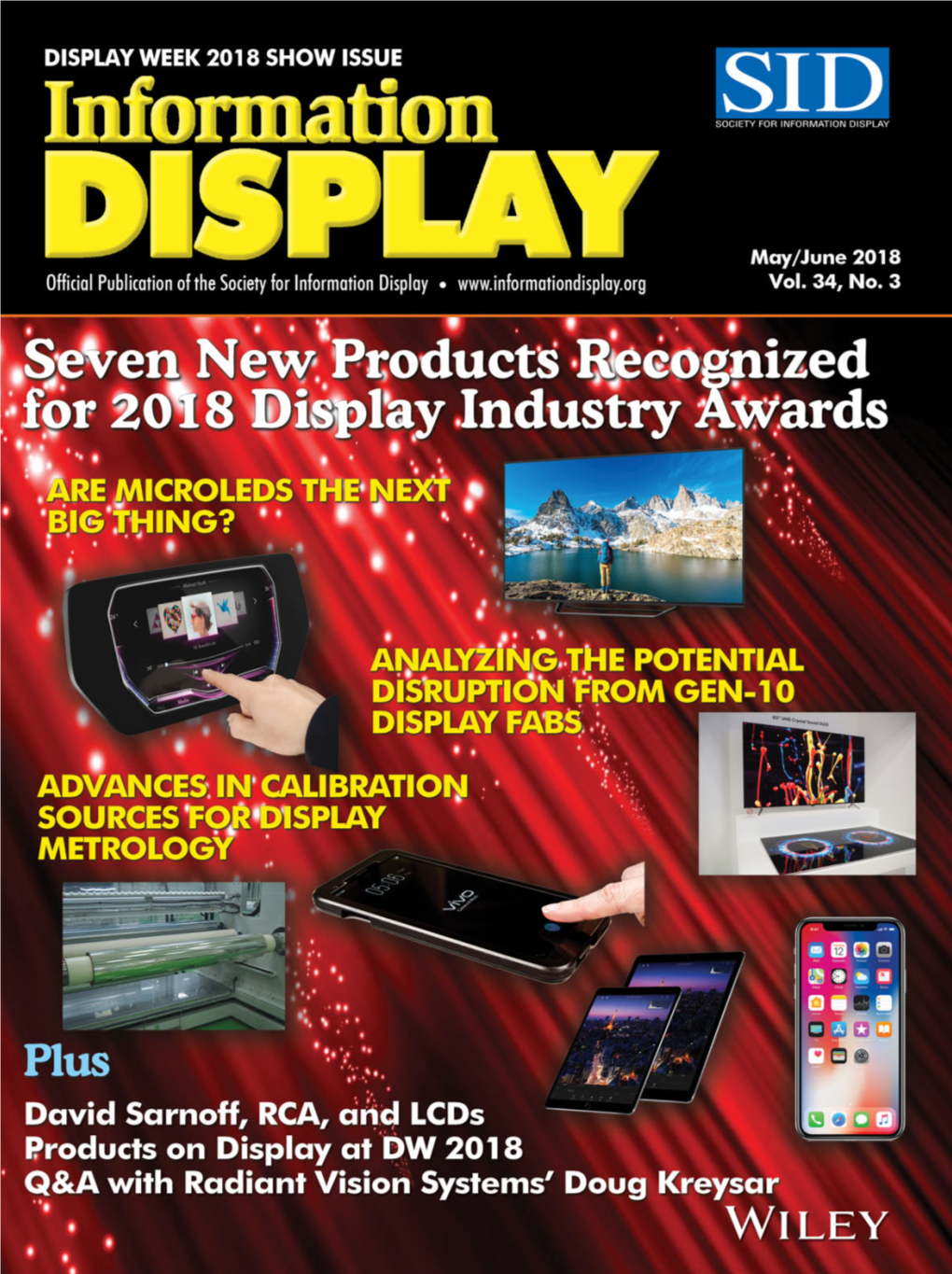 Information Display Magazine May/June 2018 Vol 34 No 3 2018