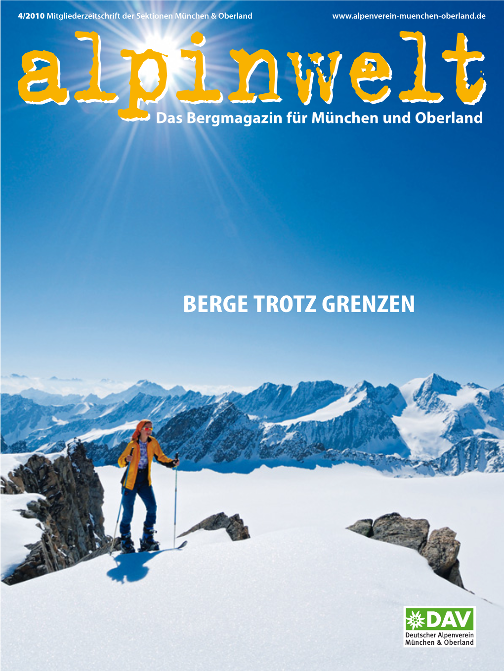 BERGE TROTZ GRENZEN Über Alle Berge