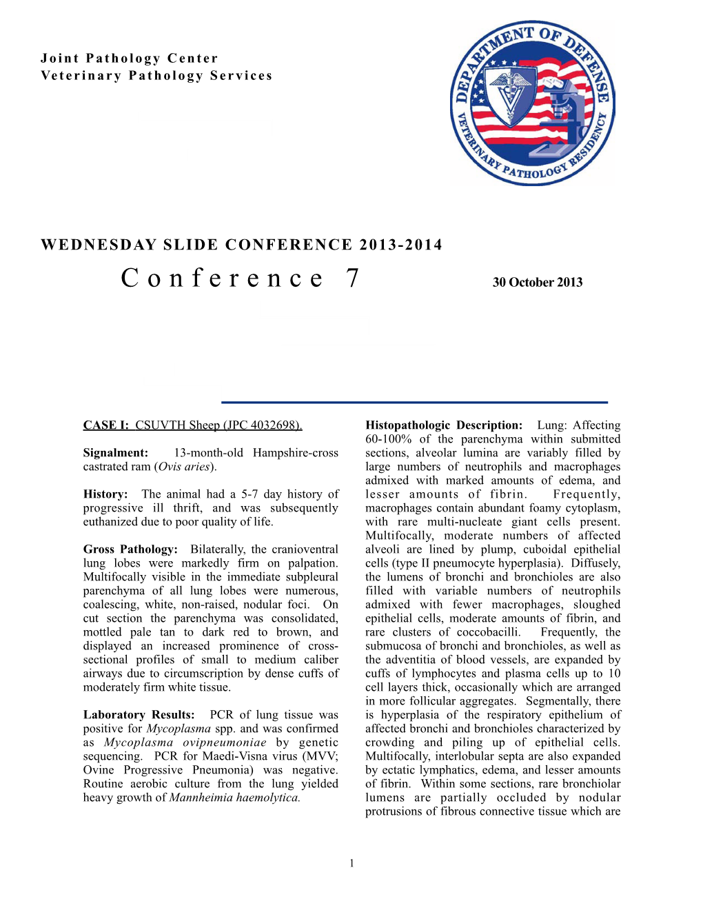 WSC 13-14 Conf 7 Layout