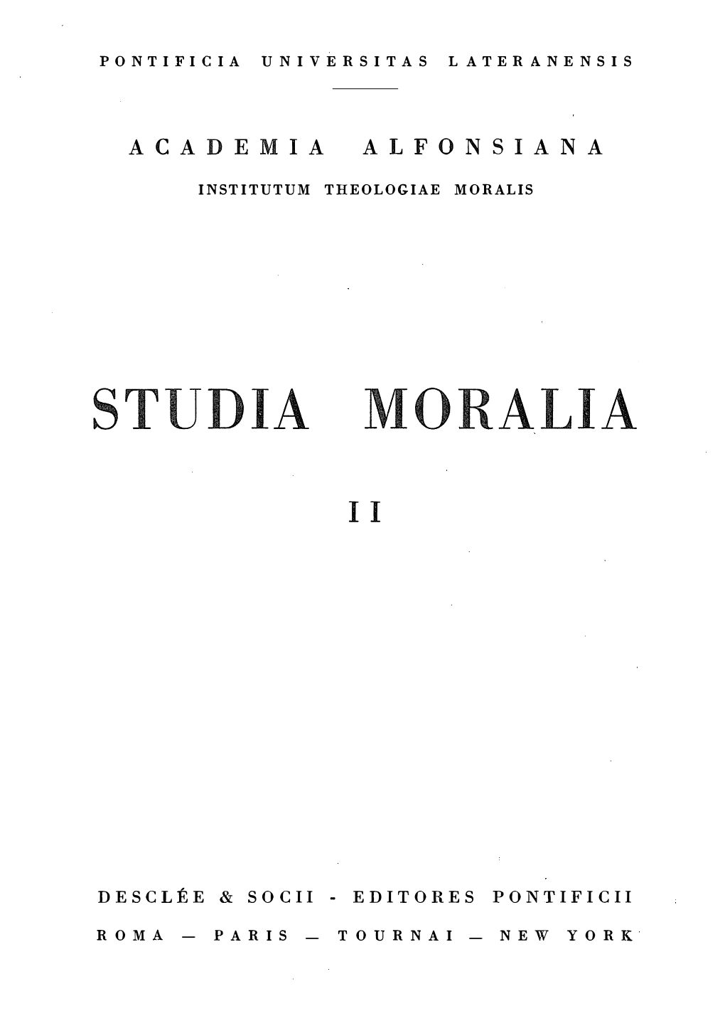 «The Problem of Pastoral Theology»