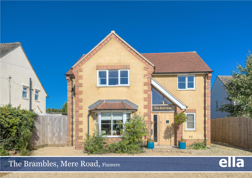 The Brambles, Mere Road, Finmere Ella