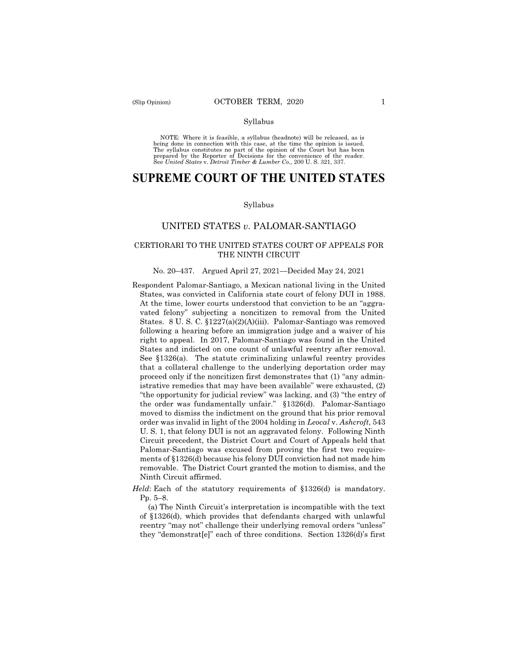 20-437 United States V. Palomar-Santiago (05/24/2021)