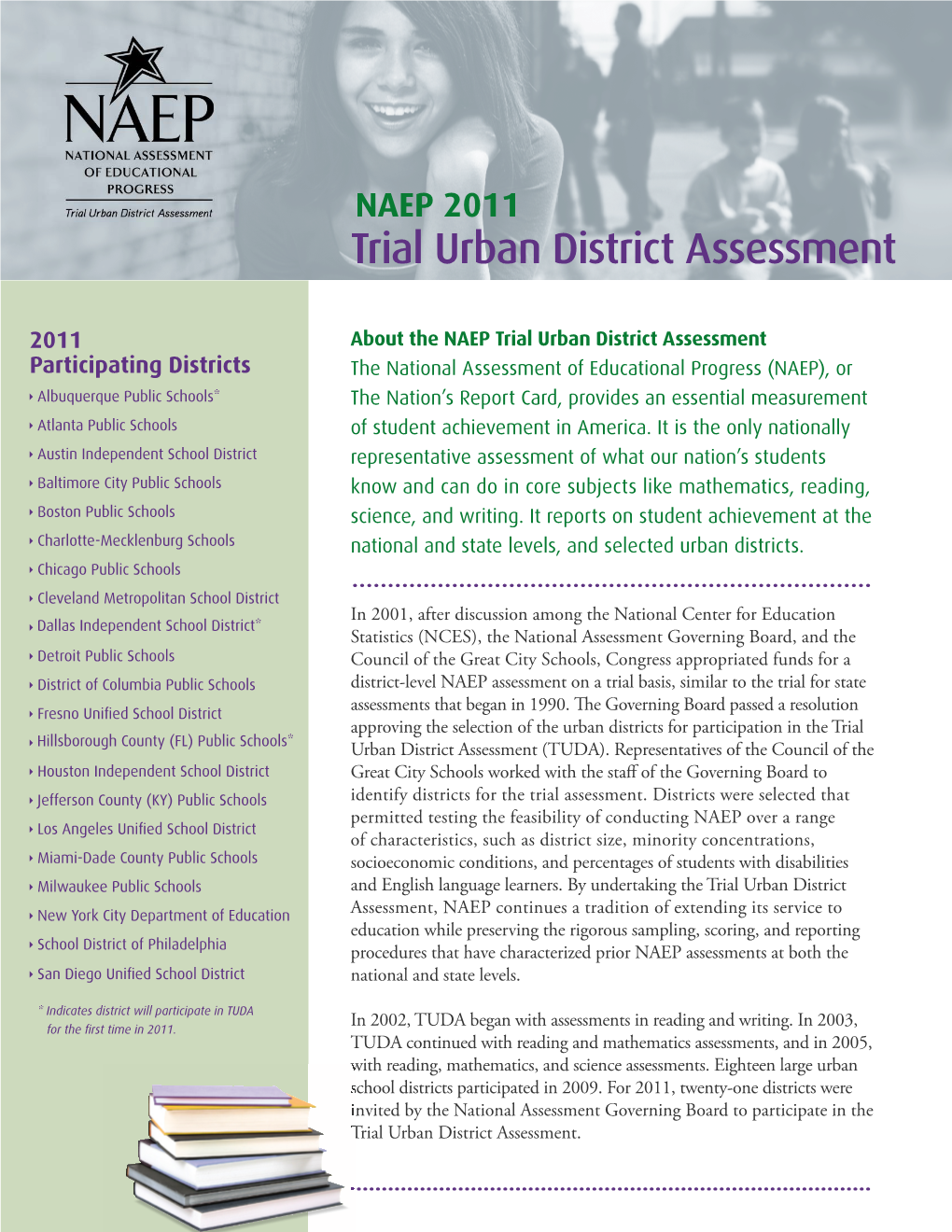 NAEP 2011 Trial Urban District Assessment