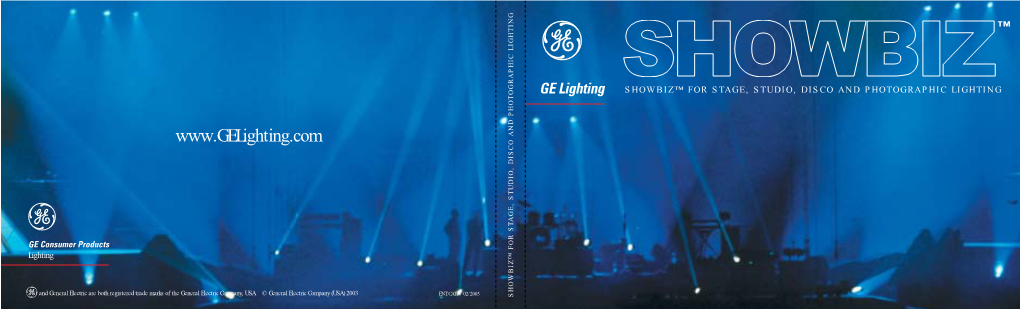 GE Lighting Catalog