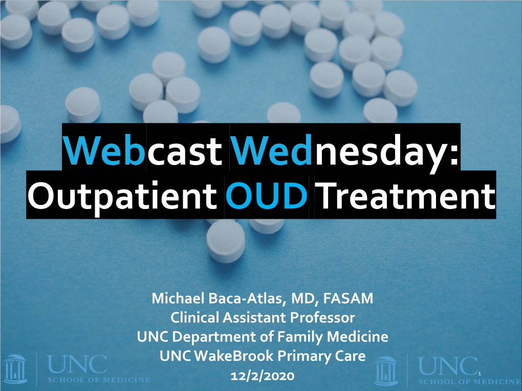 Outpatient OUD Treatment