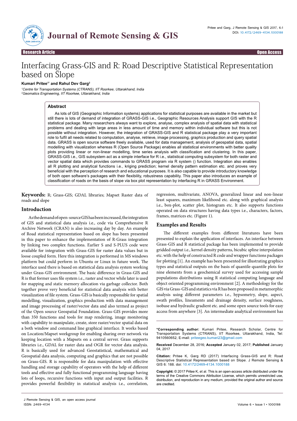 Interfacing Grass-GIS and R