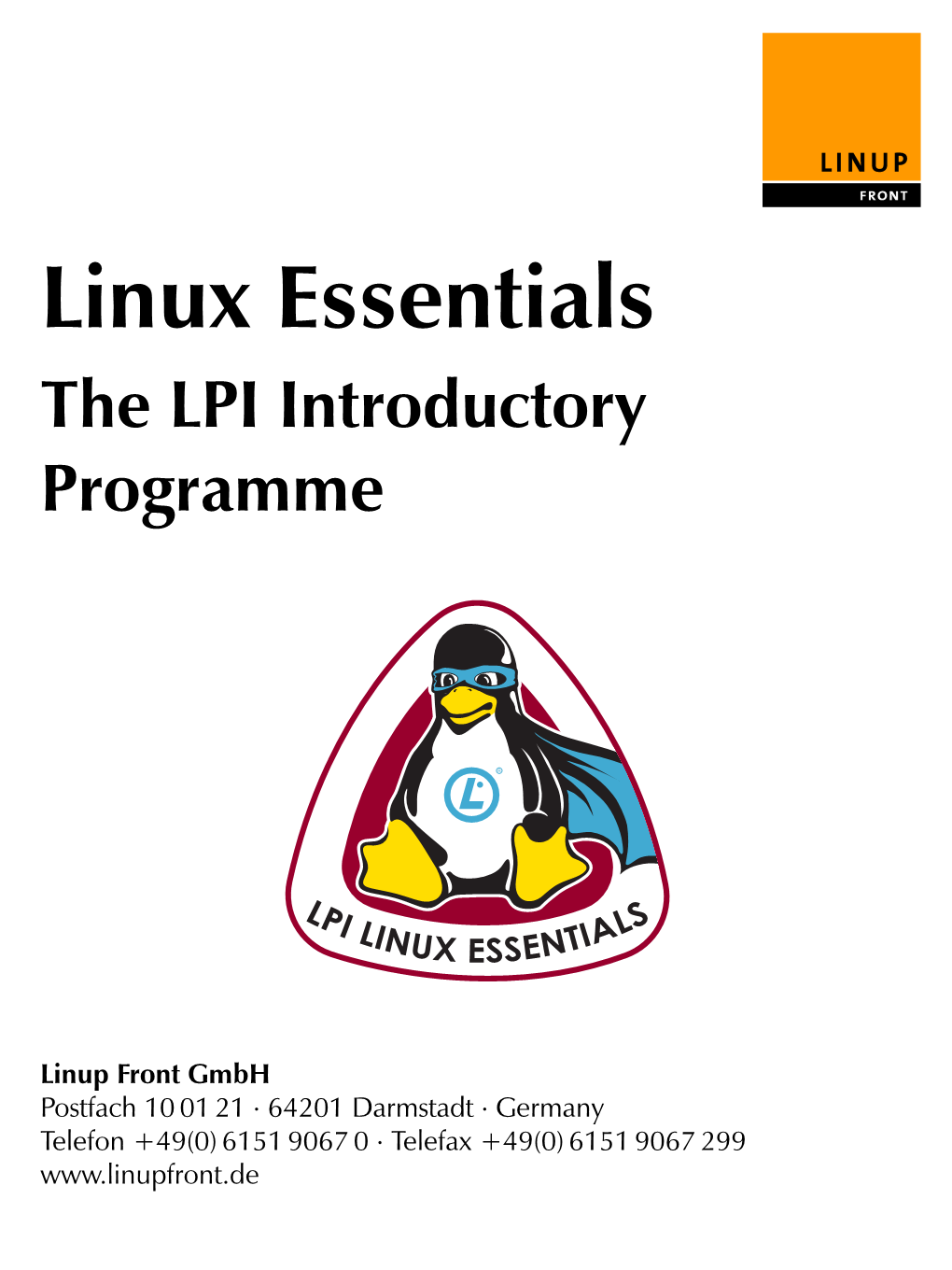 Linux Essentials//The LPI Introductory Programme