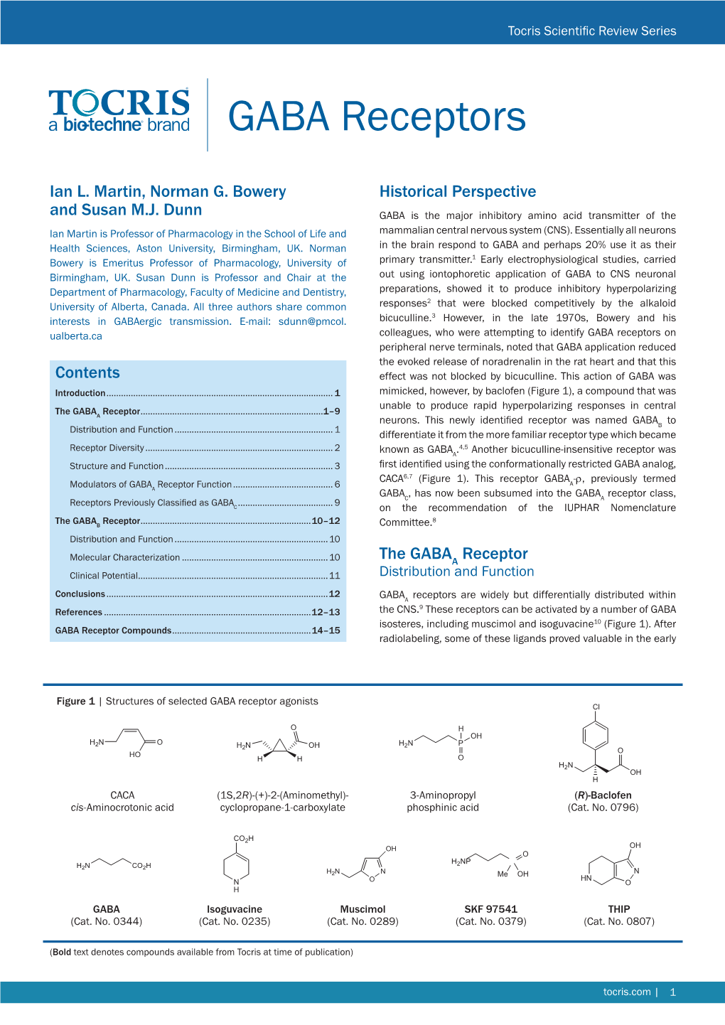 GABA Receptors