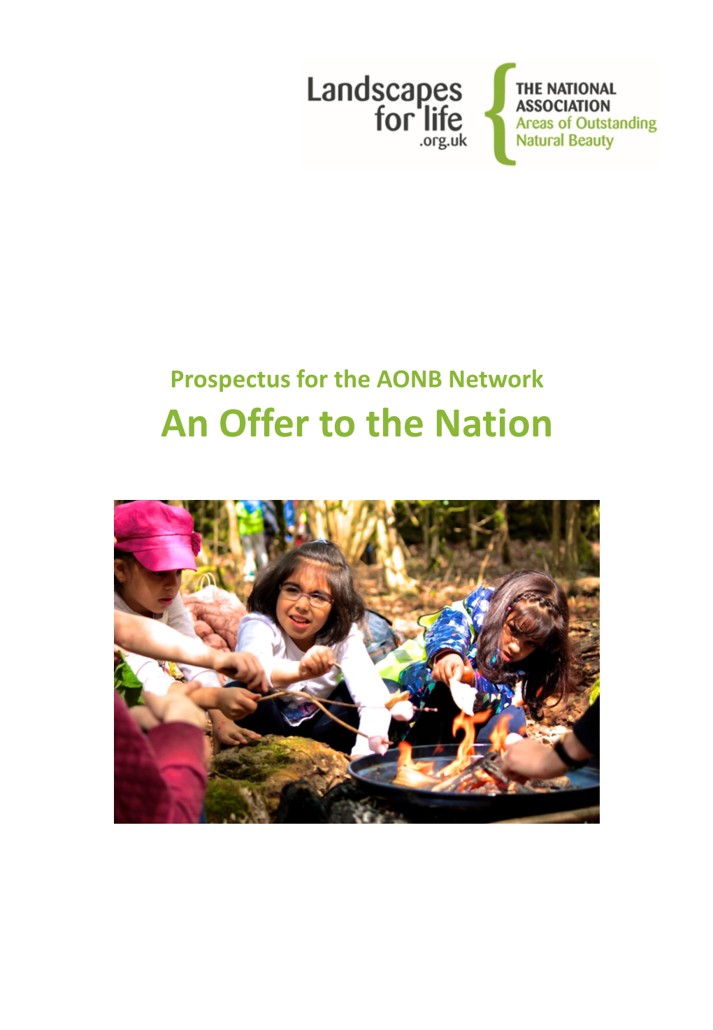 Prospectus for the AONB Network an Offer to the Nation Contents