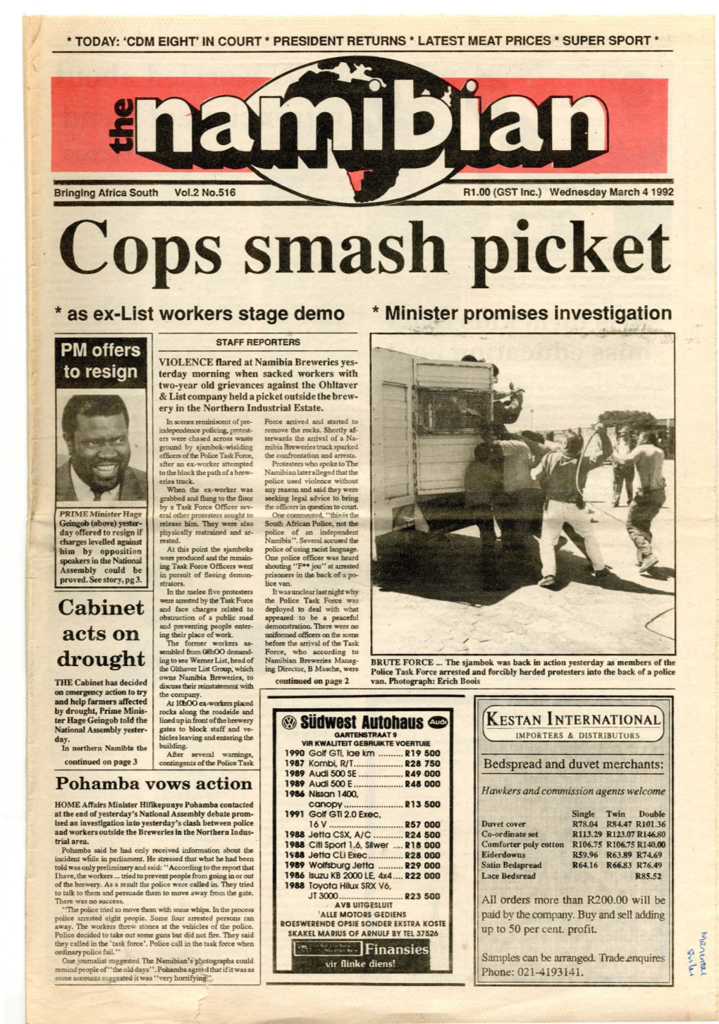 4 March 1992