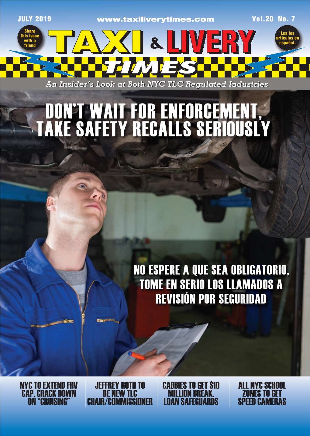 Don't Wait for Enforcement, Take Safety Recalls