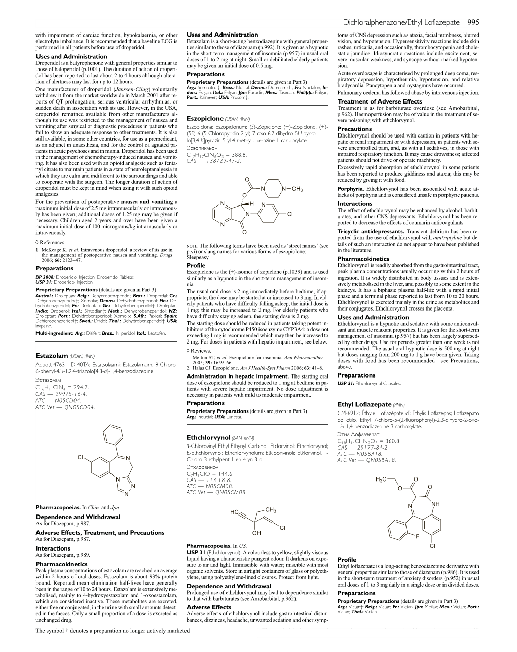 Dichloralphenazone/Ethyl Loflazepate