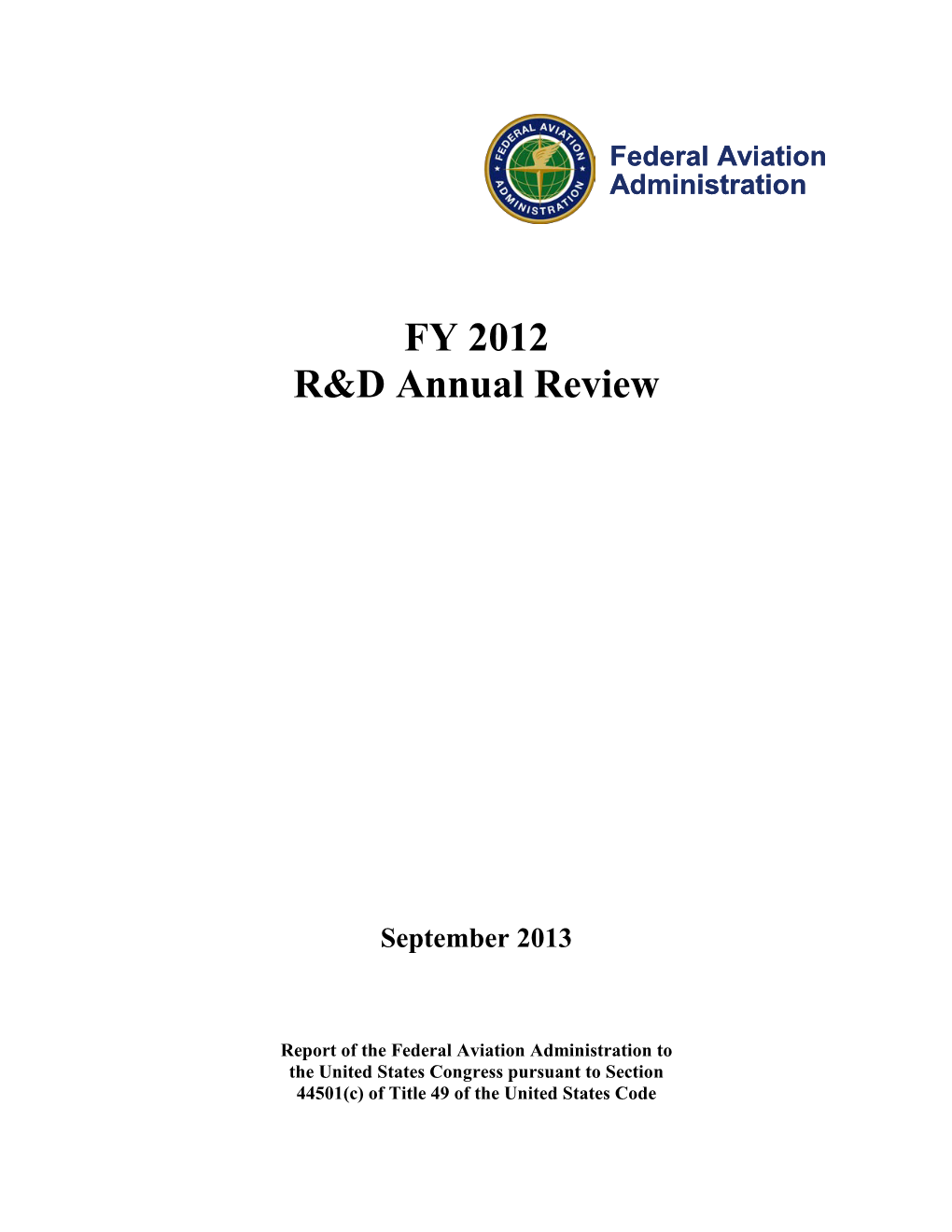 FY 2012 Annual Review