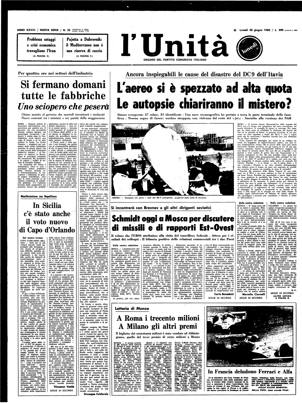 L'aereo Si È Spezzato Ad Alta Quota Le Autopsie Chiariranno Il Mistero?