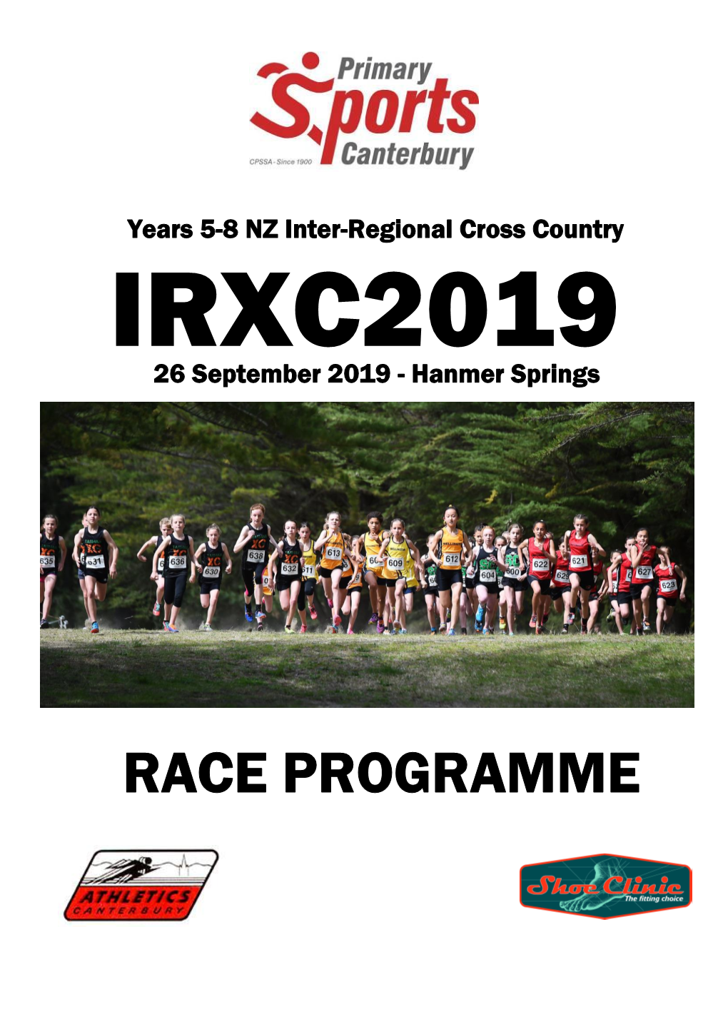 IRXC2019 Race Programme