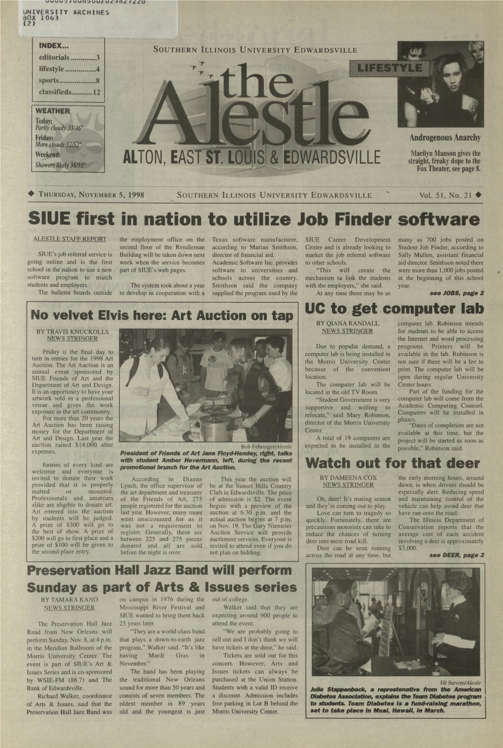 SIUE First in Nation to Utilize Job Finder Software