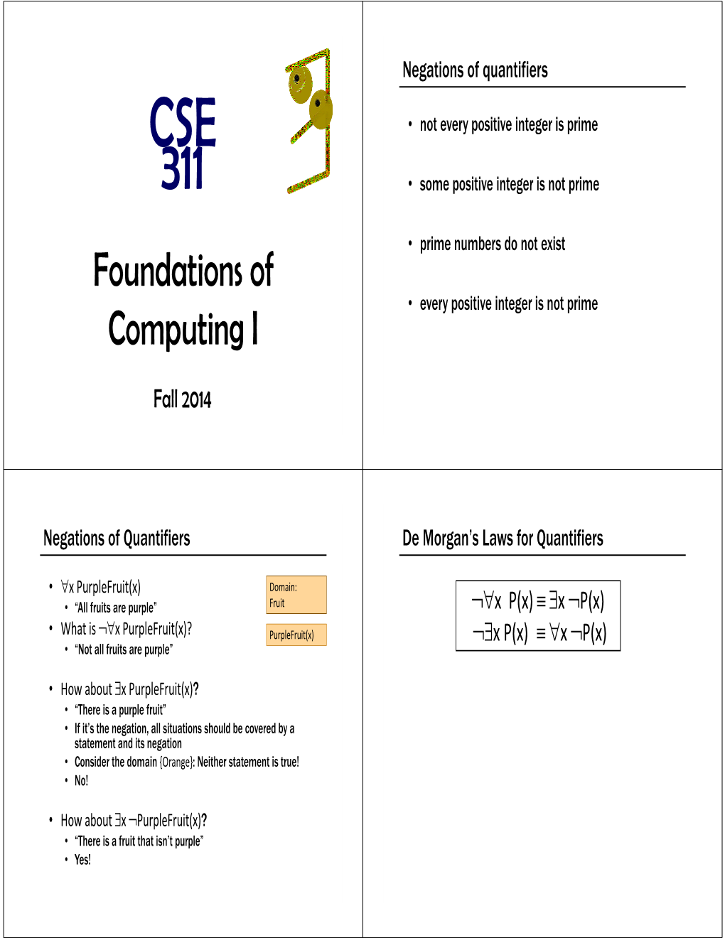 Predicate Logic, Logical Inference