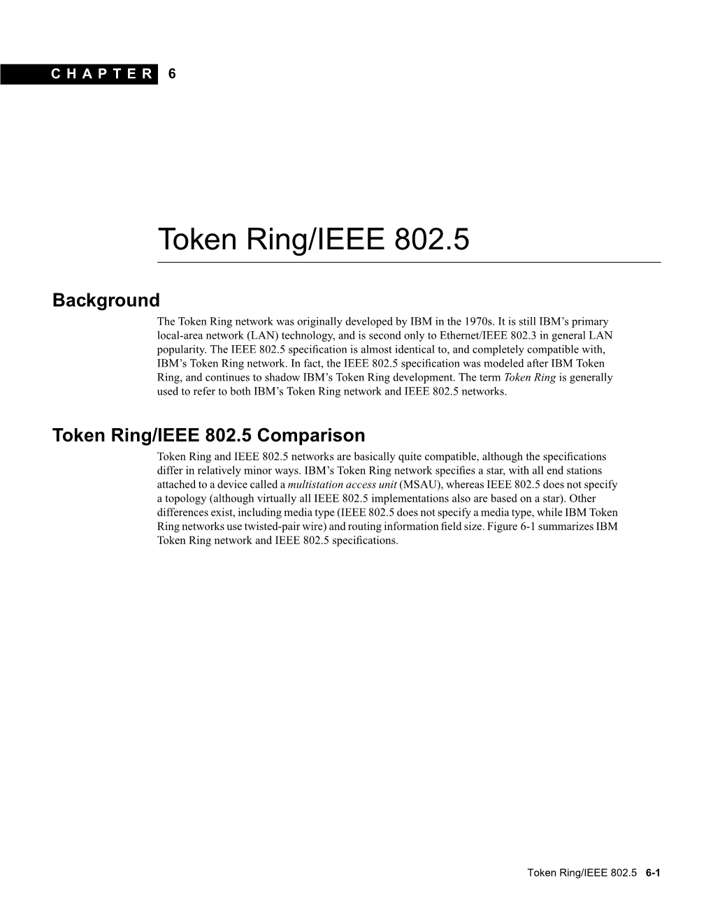 Token Ring/IEEE 802.5