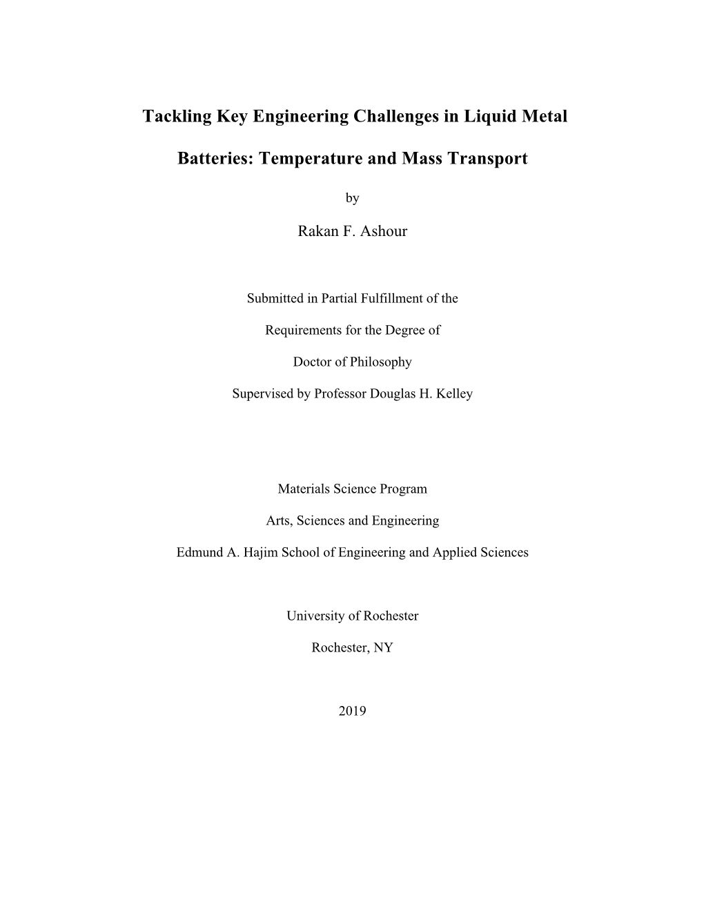 Tackling Key Engineering Challenges in Liquid Metal Batteries