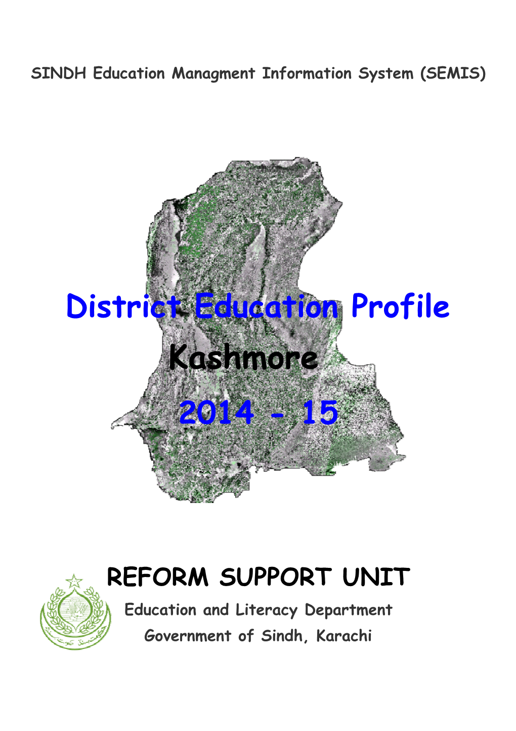 Kashmore District Profile 2014-15 Final