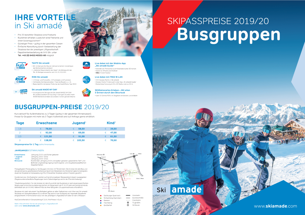 Skipasspreise 2019/20