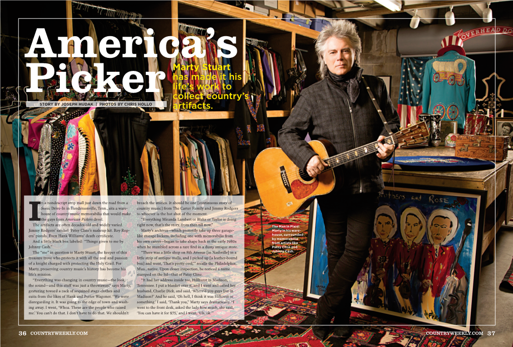 Pickermarty Stuart Has Made It His Life's Work to Collect Country's Artifacts