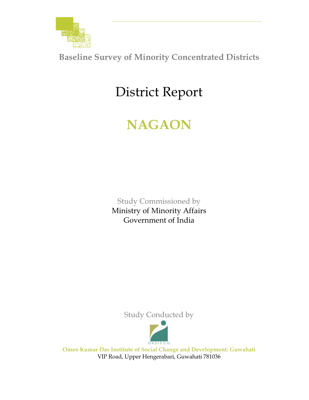District Report NAGAON