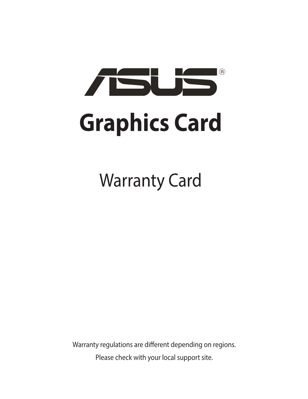 Graphics Card