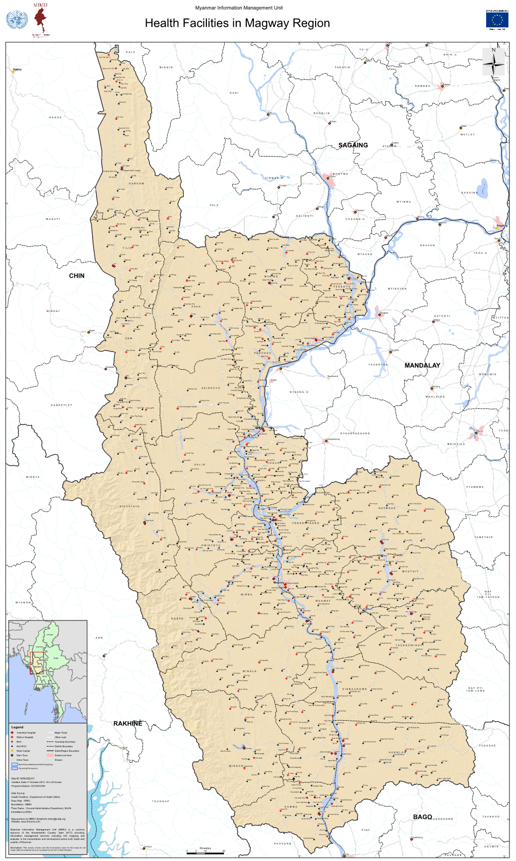 Health Facilities in Magway Region