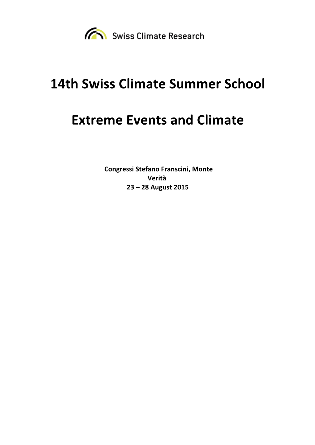 Swiss!Climate!Summer!