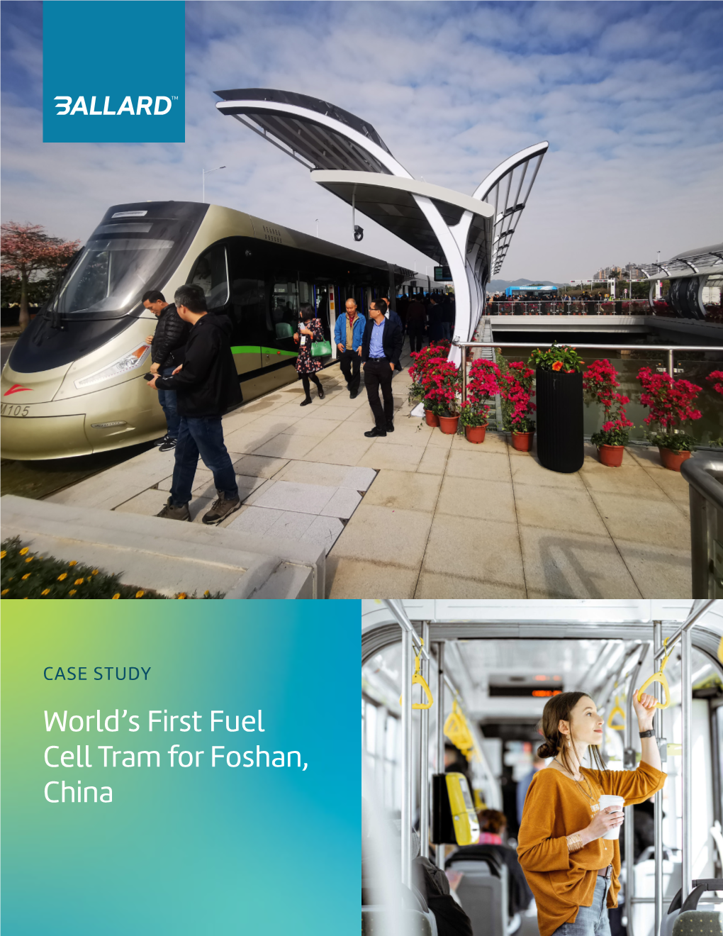 World's First Fuel Cell Tram for Foshan, China