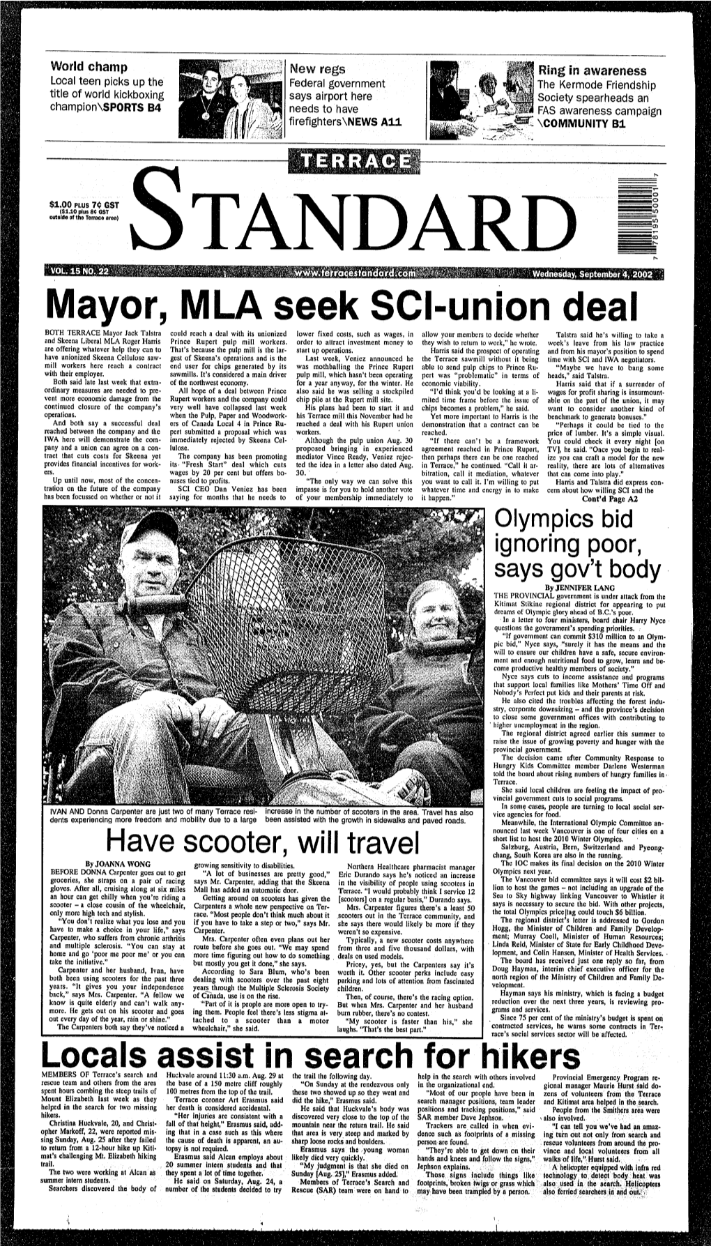 Mayor, MLA Seek Scl-Union Deal