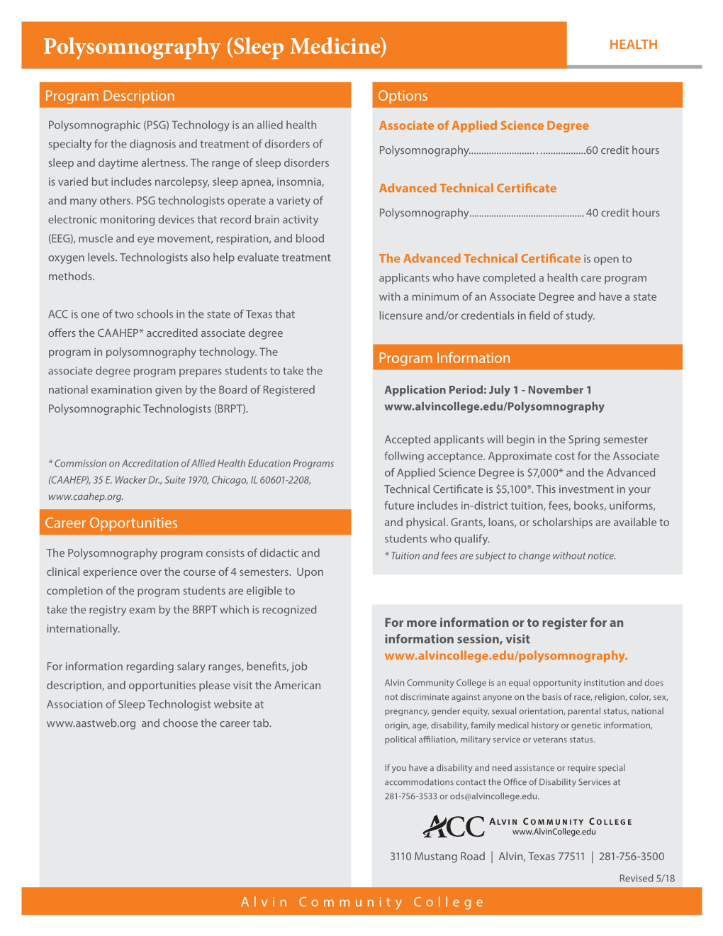 Polysomnography (Sleep Medicine) HEALTH