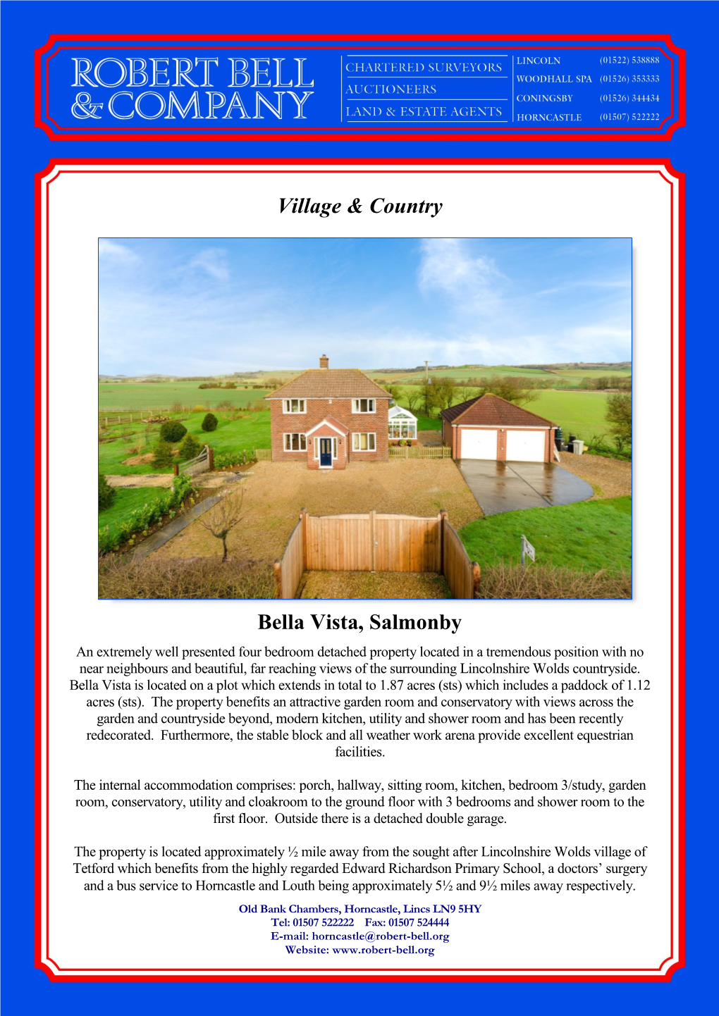 Village & Country Bella Vista, Salmonby