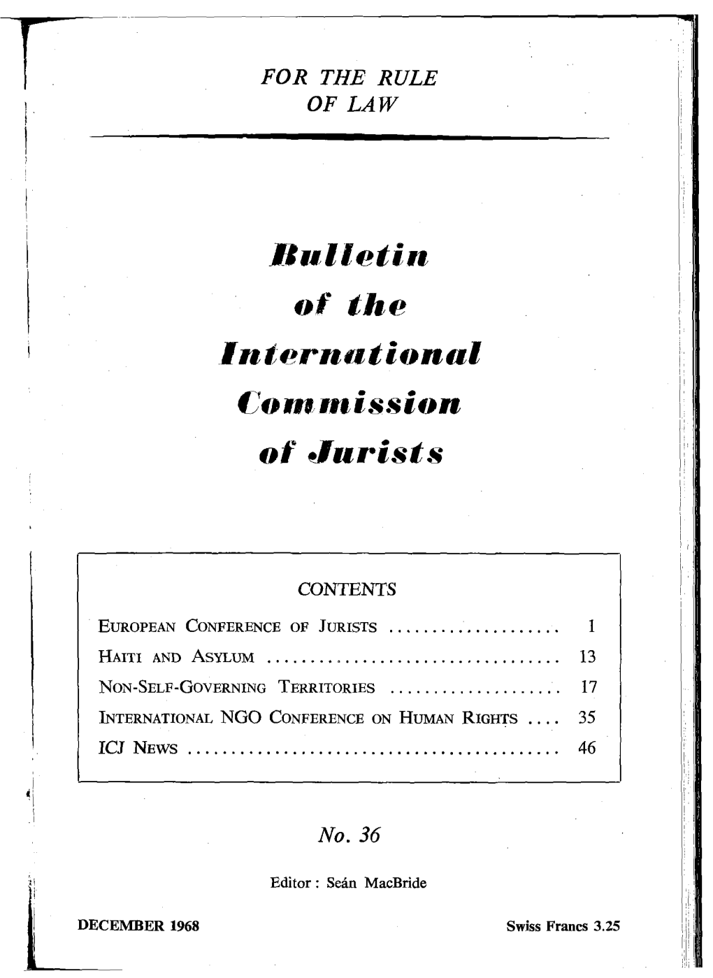 ICJ Bulletin-36-1968-Eng