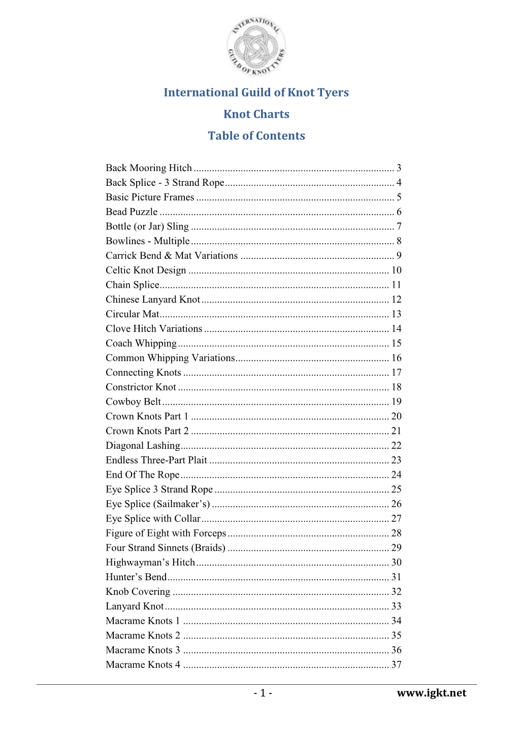 Knotchartsweb.Pdf