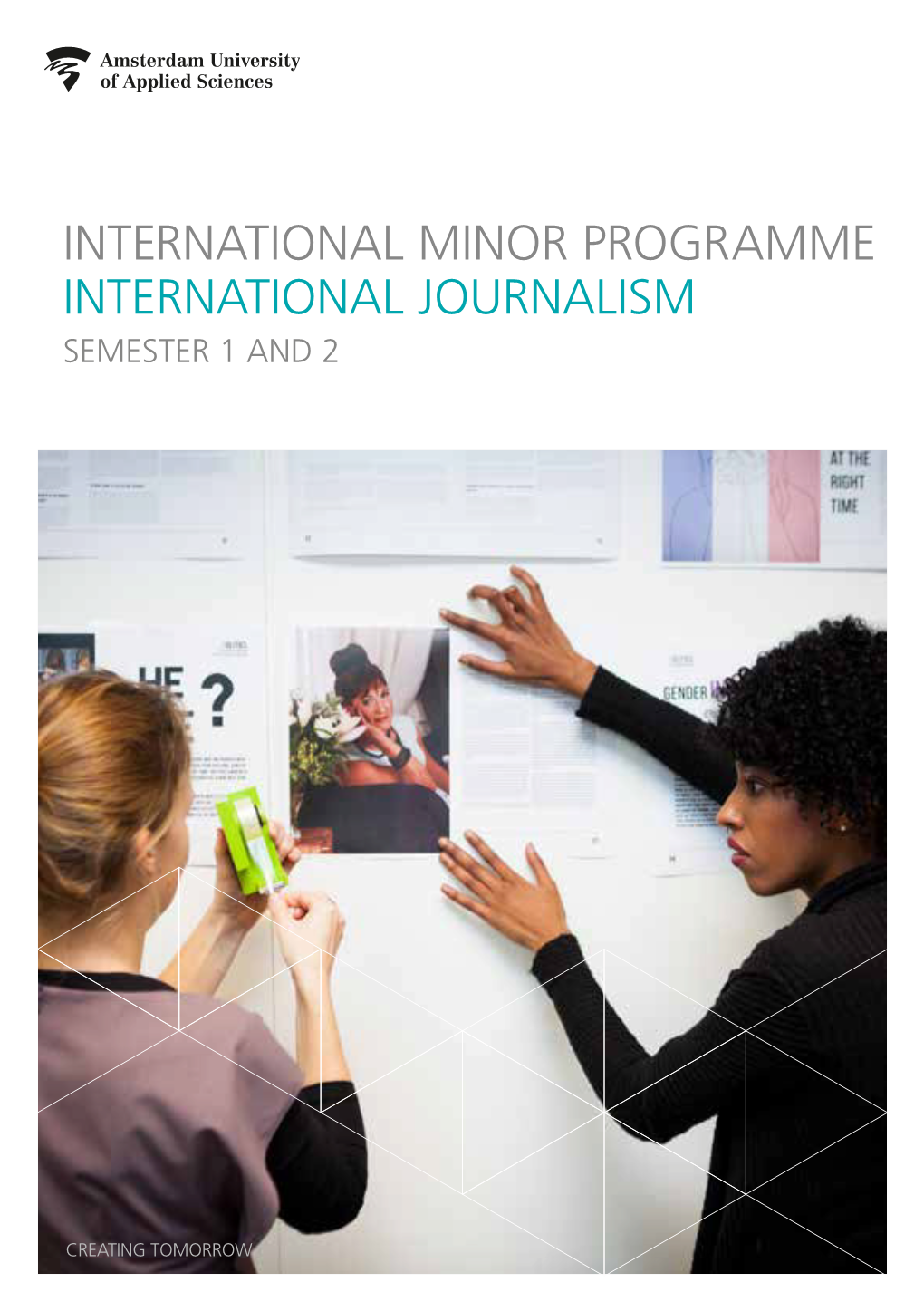 International Minor Programme International Journalism