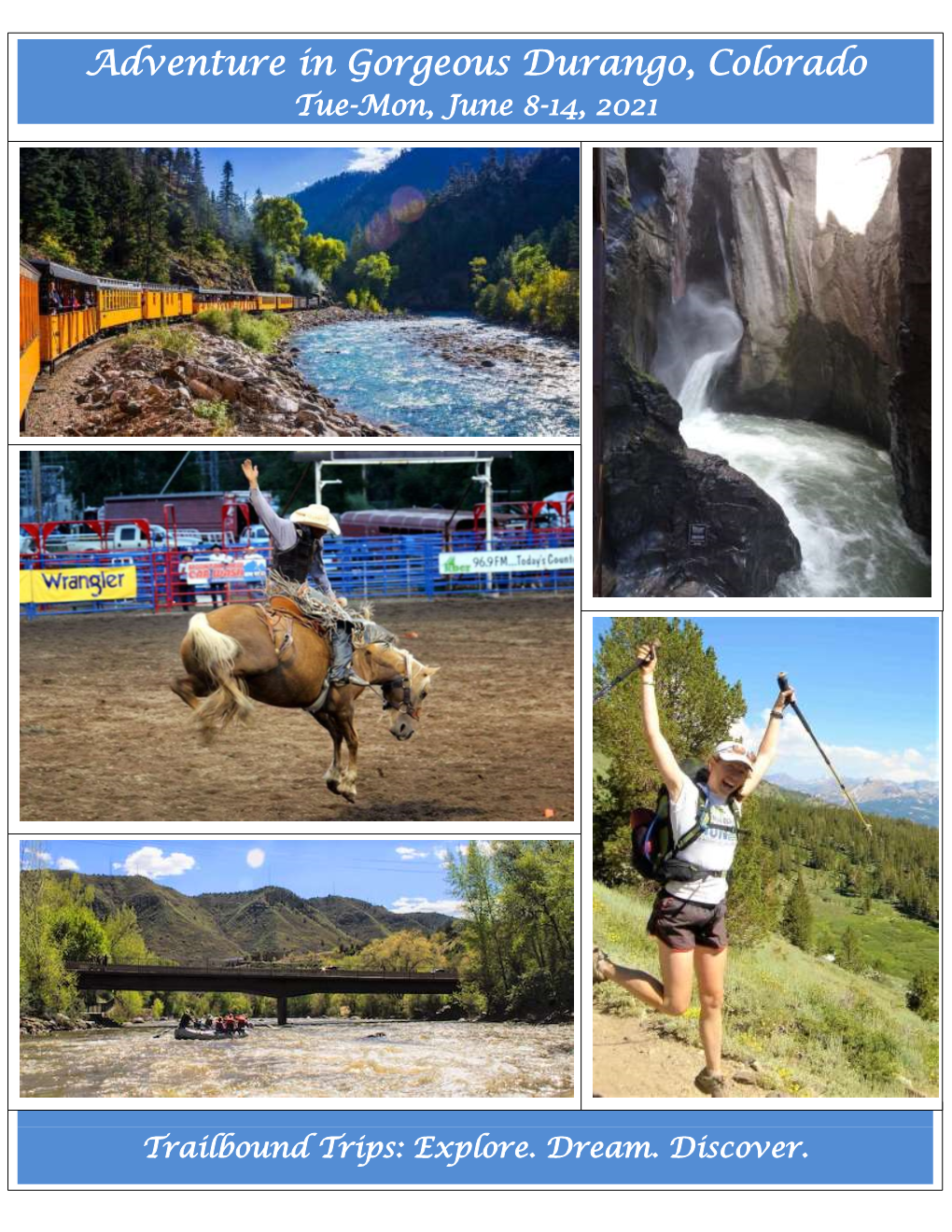 Adventure in Gorgeous Durango, Colorado