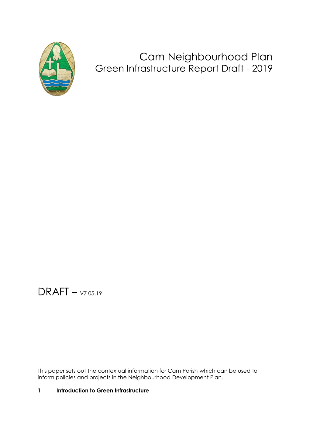 NDP Green Infrastructure Report 2019