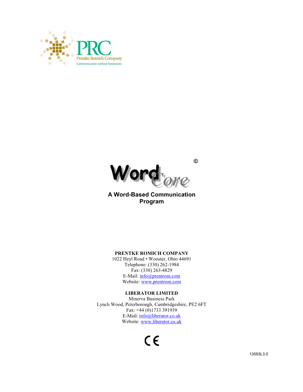 A Word-Based Communication Program