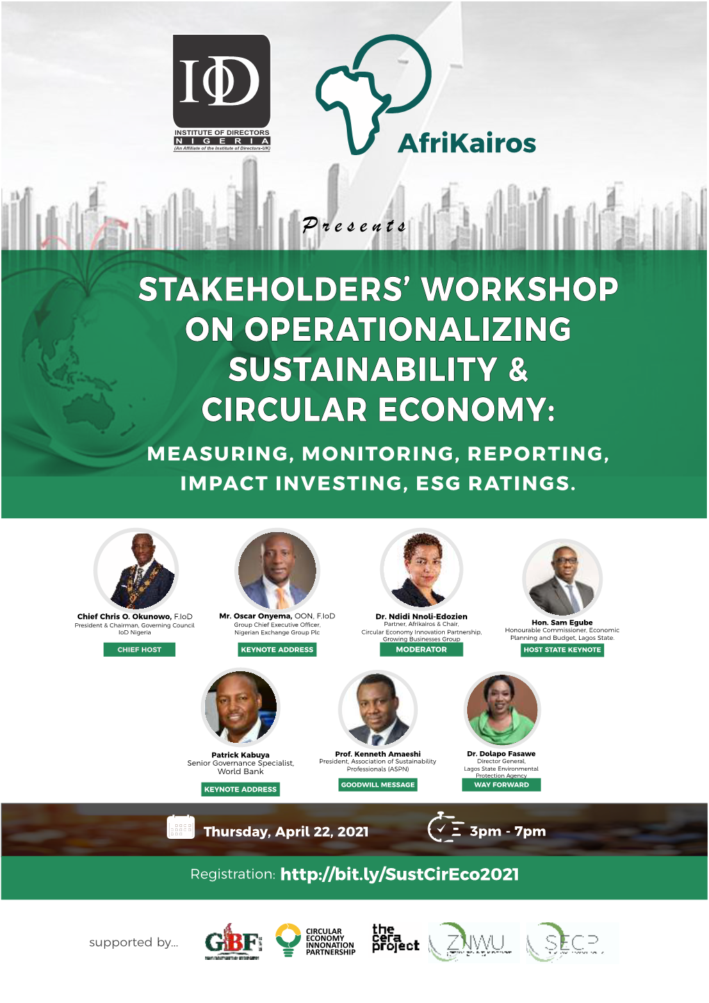 Stakeholders' Workshop on Operationalizing Sustainability & Circular Economy