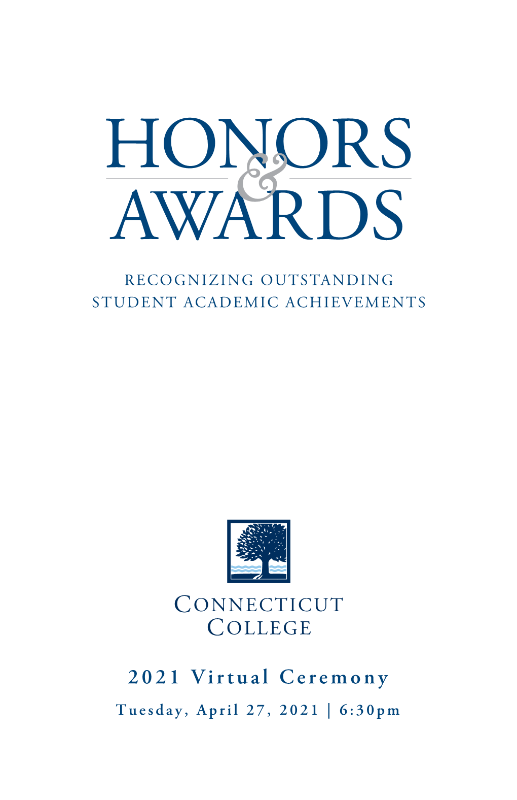 2021 Honors and Awards Program