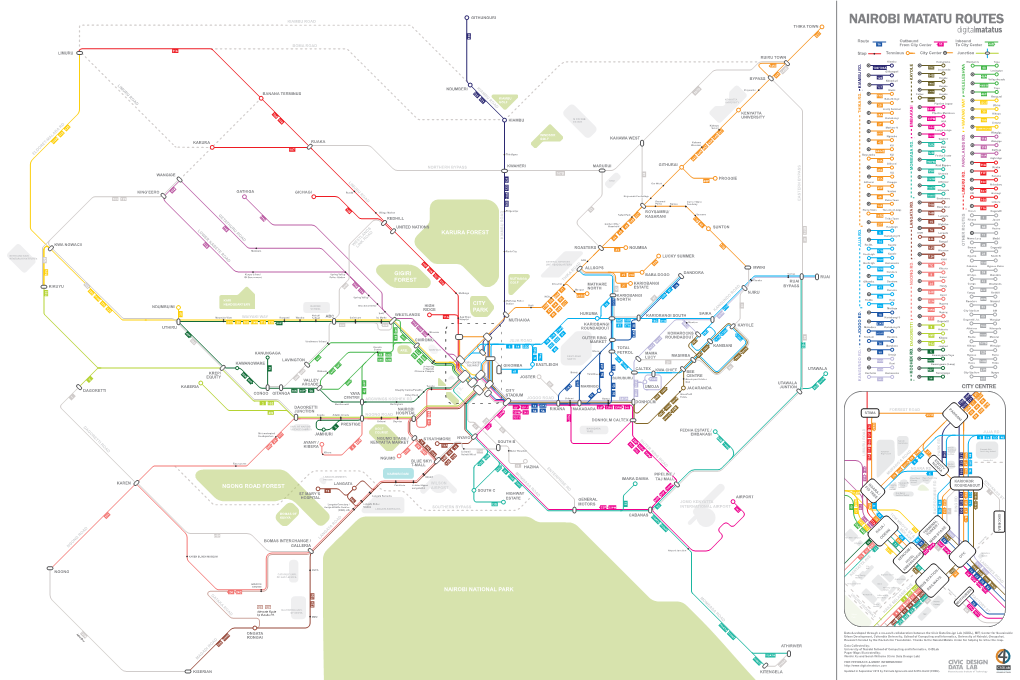 Nairobi Matatu Routes Thika Town