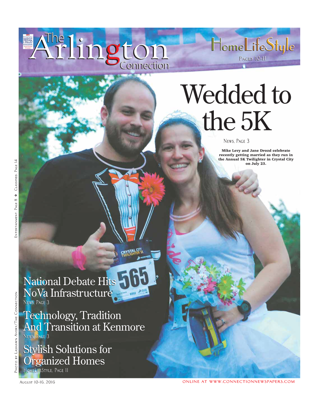 Arlingtonarlington Pages 10-11 Connectionconnection Wedded to the 5K News, Page 3